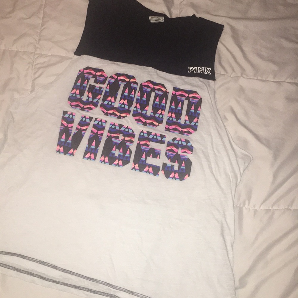 PINK muscle tee